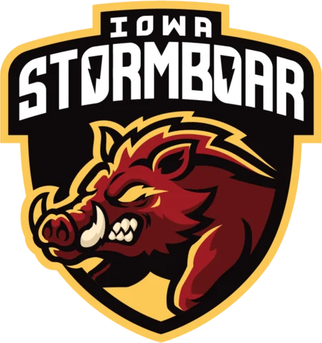 Iowa Stormboar队徽