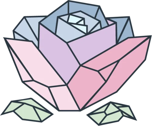 Crystal Rose队徽